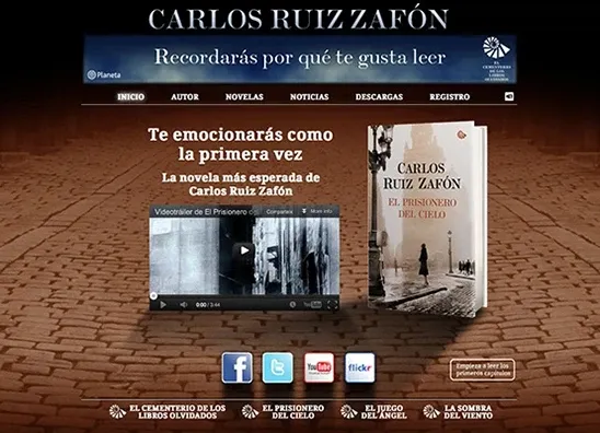 Portal Carlos Ruiz Zafón